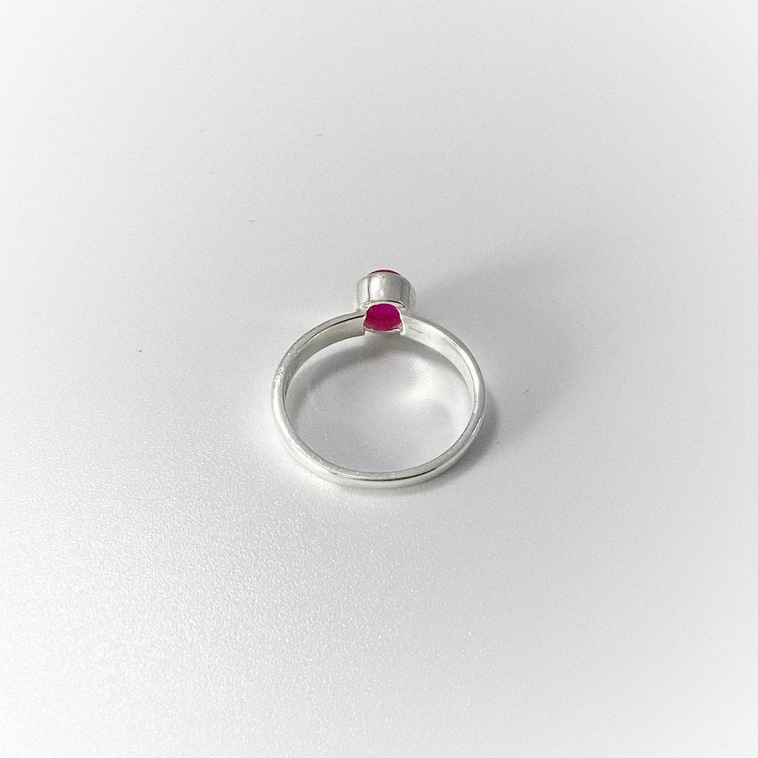 Pink Jade Ring-Rocks and Gems Canada