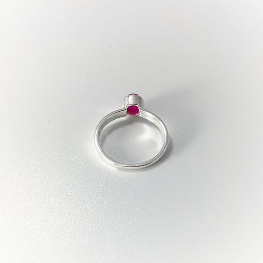 Pink Jade Ring-Rocks and Gems Canada