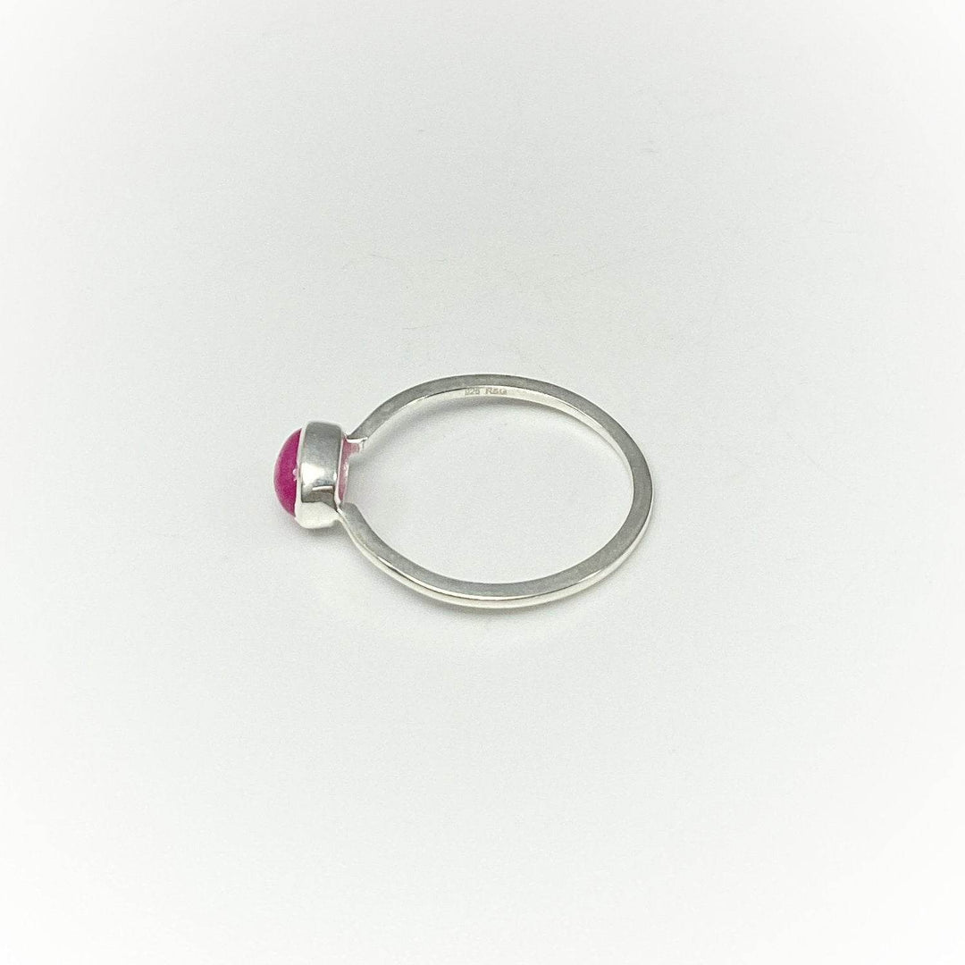 Pink Jade Ring-Rocks and Gems Canada