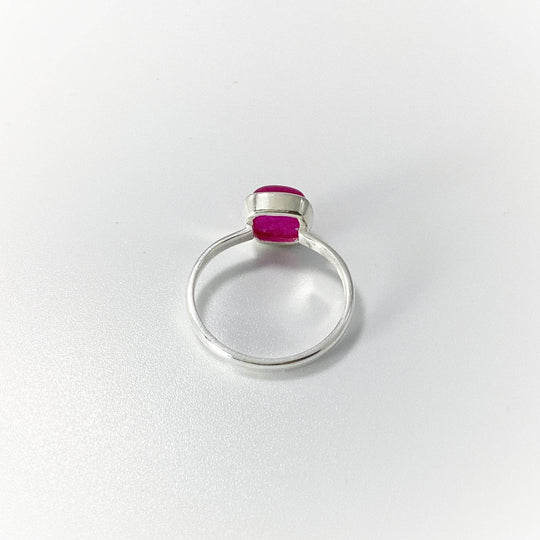 Pink Jade Ring-Rocks and Gems Canada
