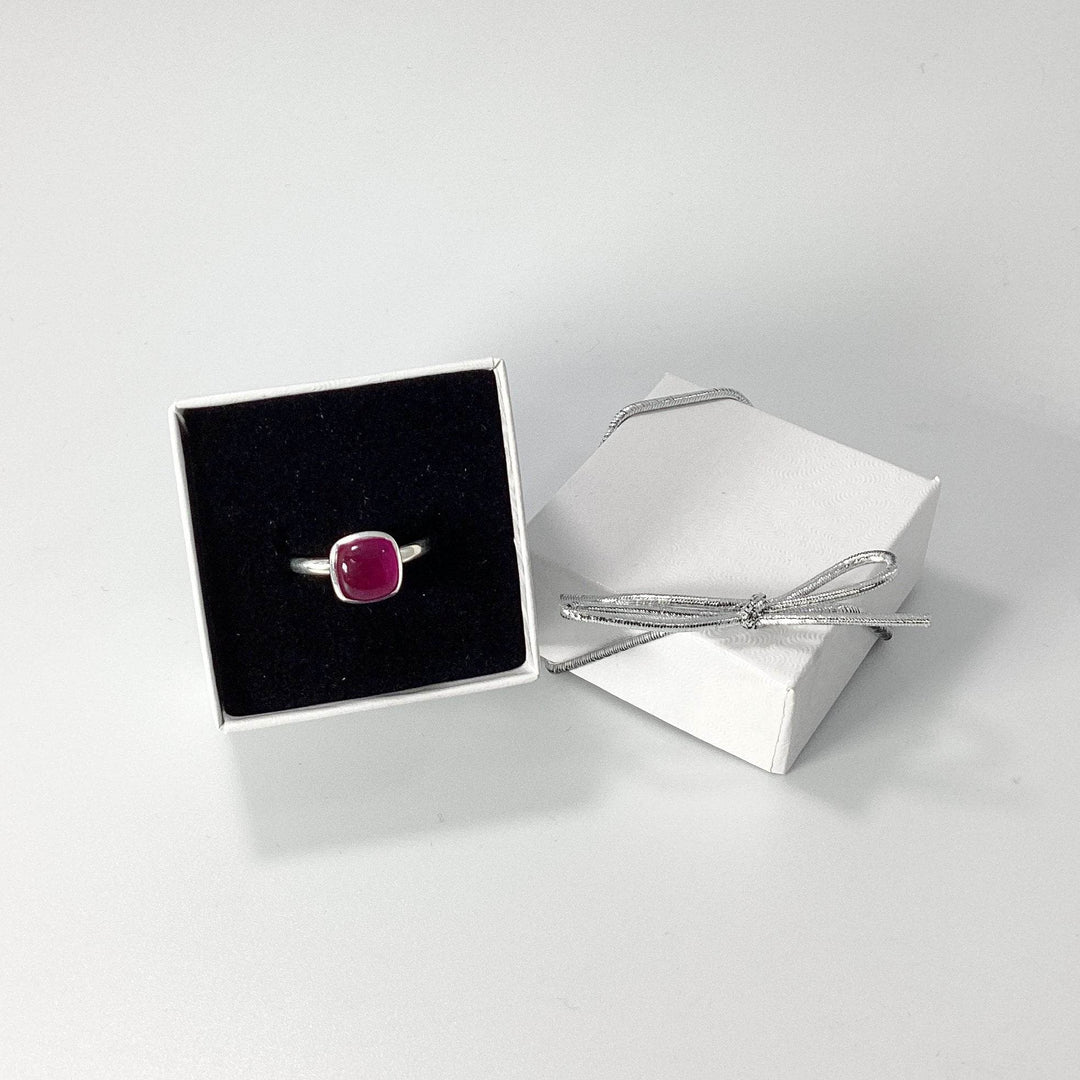 Pink Jade Ring-Rocks and Gems Canada