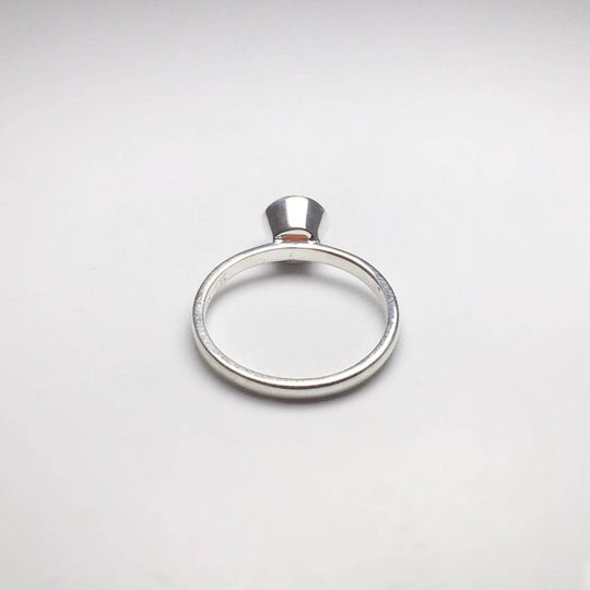 Pink Peruvian Opal Ring-Rocks and Gems Canada