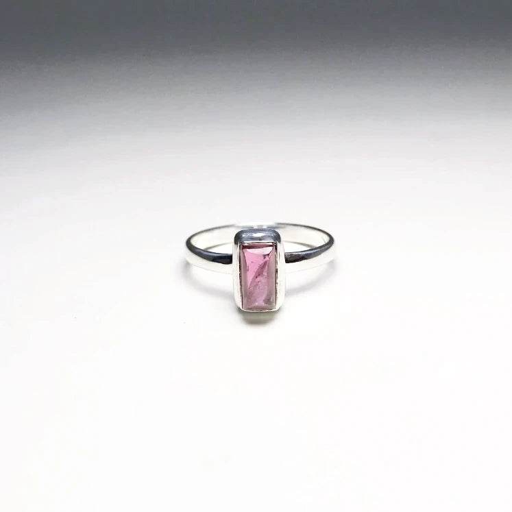Pink Tourmaline Ring-Rocks and Gems Canada