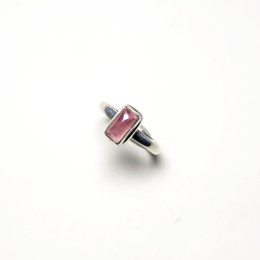 Pink Tourmaline Ring-Rocks and Gems Canada