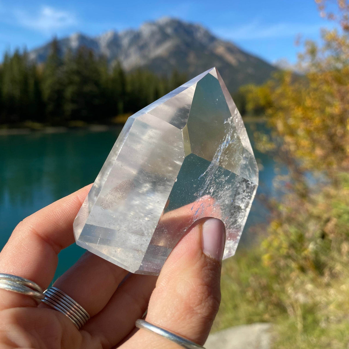 Polished Quartz Point-Rocks and Gems Canada