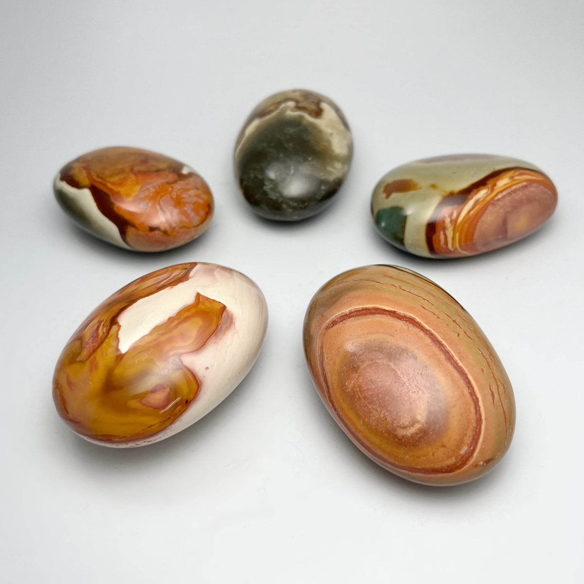Polychrome Jasper Tumble-Rocks and Gems Canada