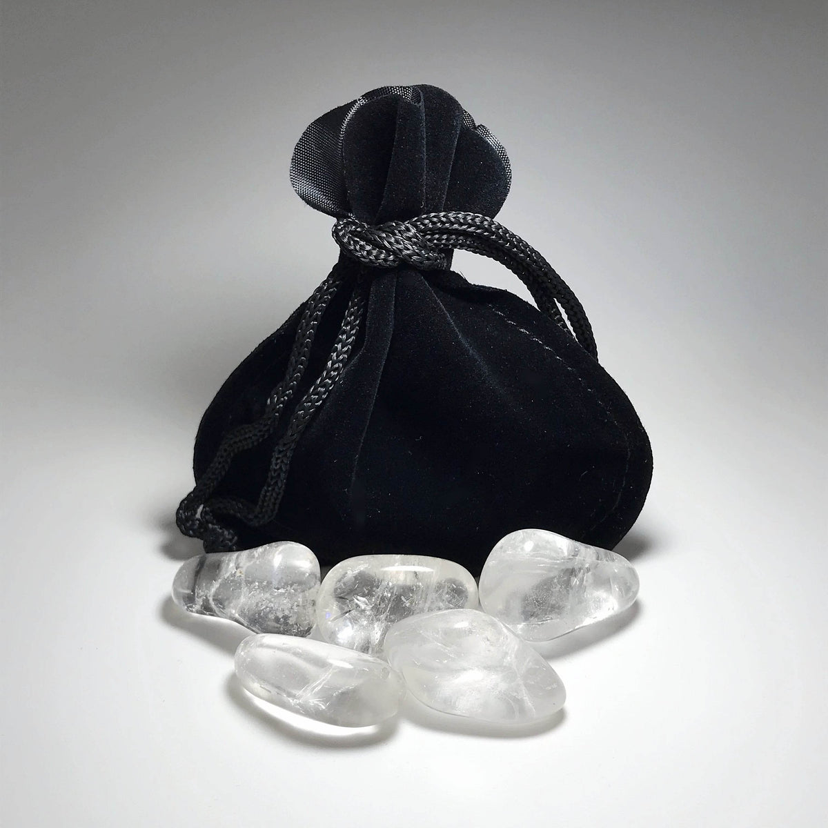 Quartz Small Tumbles Pouch-Rocks and Gems Canada