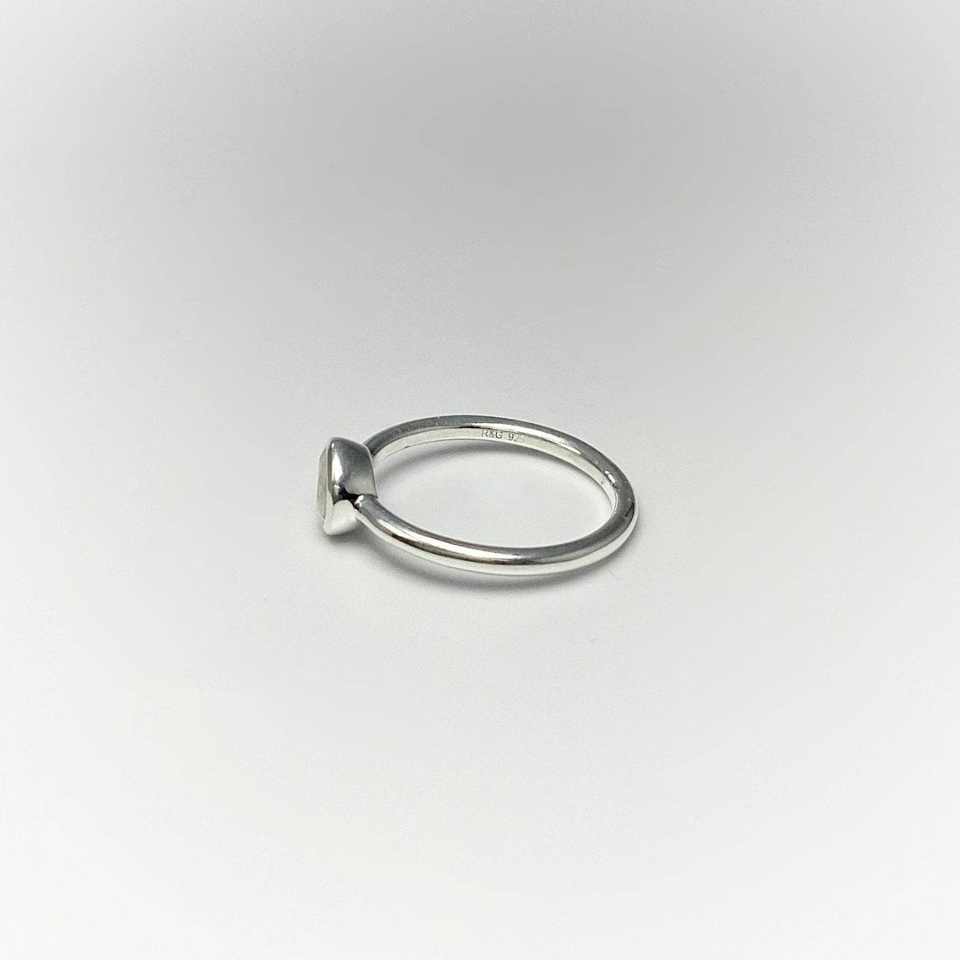 Rainbow Moonstone Gemstone Ring-Rocks and Gems Canada
