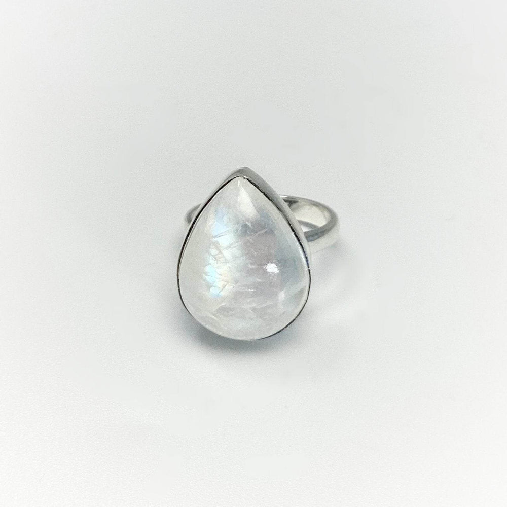 Rainbow Moonstone Ring-Rocks and Gems Canada