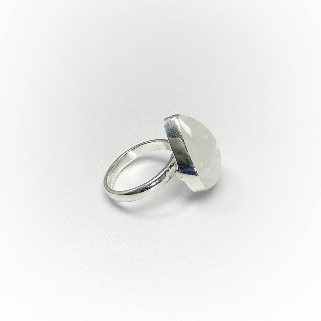 Rainbow Moonstone Ring-Rocks and Gems Canada