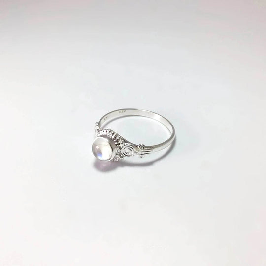 Rainbow Moonstone Ring-Rocks and Gems Canada