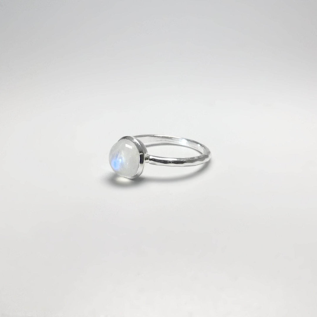 Rainbow Moonstone Ring-Rocks and Gems Canada