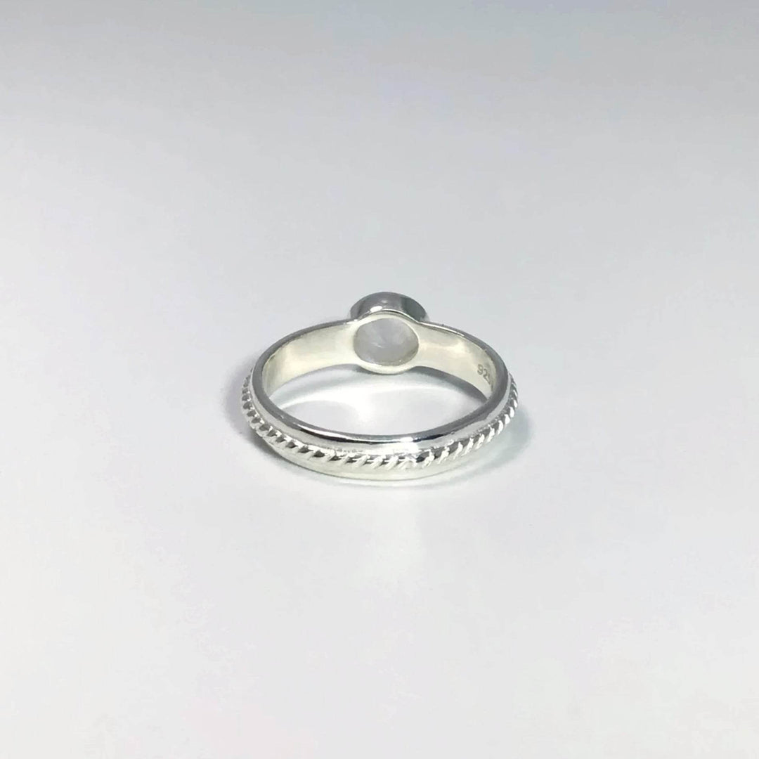 Rainbow Moonstone Ring-Rocks and Gems Canada