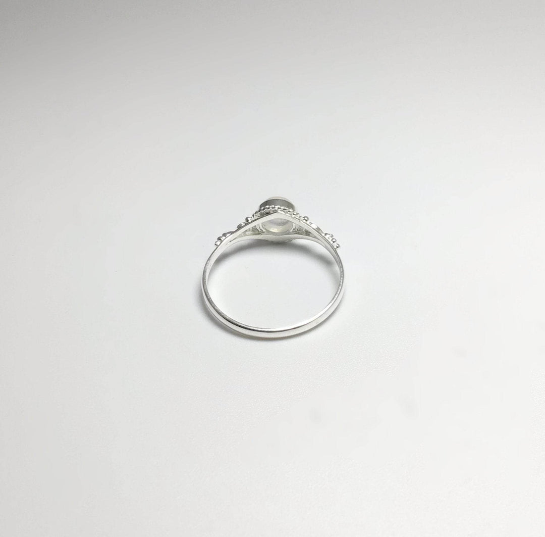 Rainbow Moonstone Ring-Rocks and Gems Canada