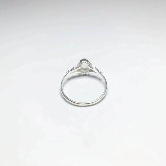 Rainbow Moonstone Ring-Rocks and Gems Canada