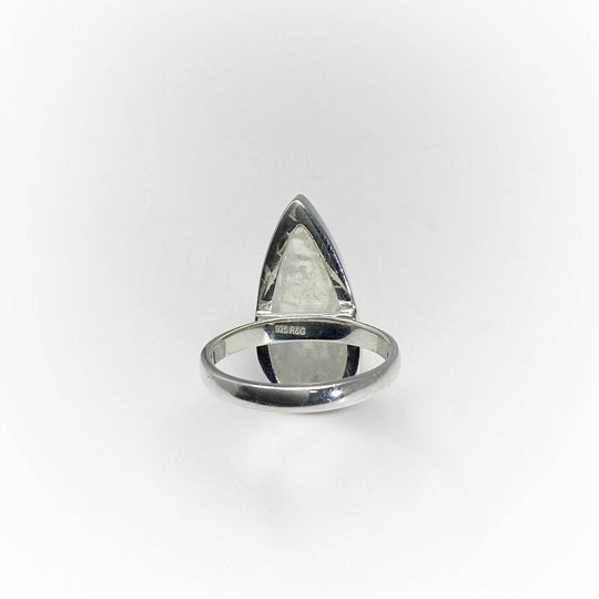 Rainbow Moonstone Ring-Rocks and Gems Canada