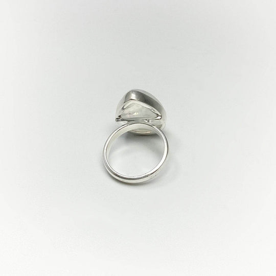 Rainbow Moonstone Ring-Rocks and Gems Canada