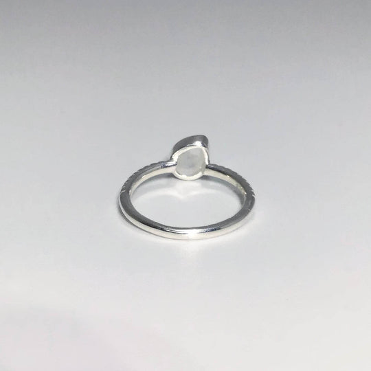 Rainbow Moonstone Ring-Rocks and Gems Canada
