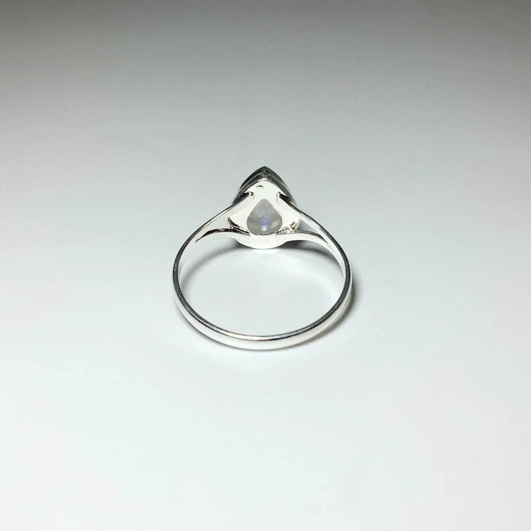Rainbow Moonstone Ring-Rocks and Gems Canada
