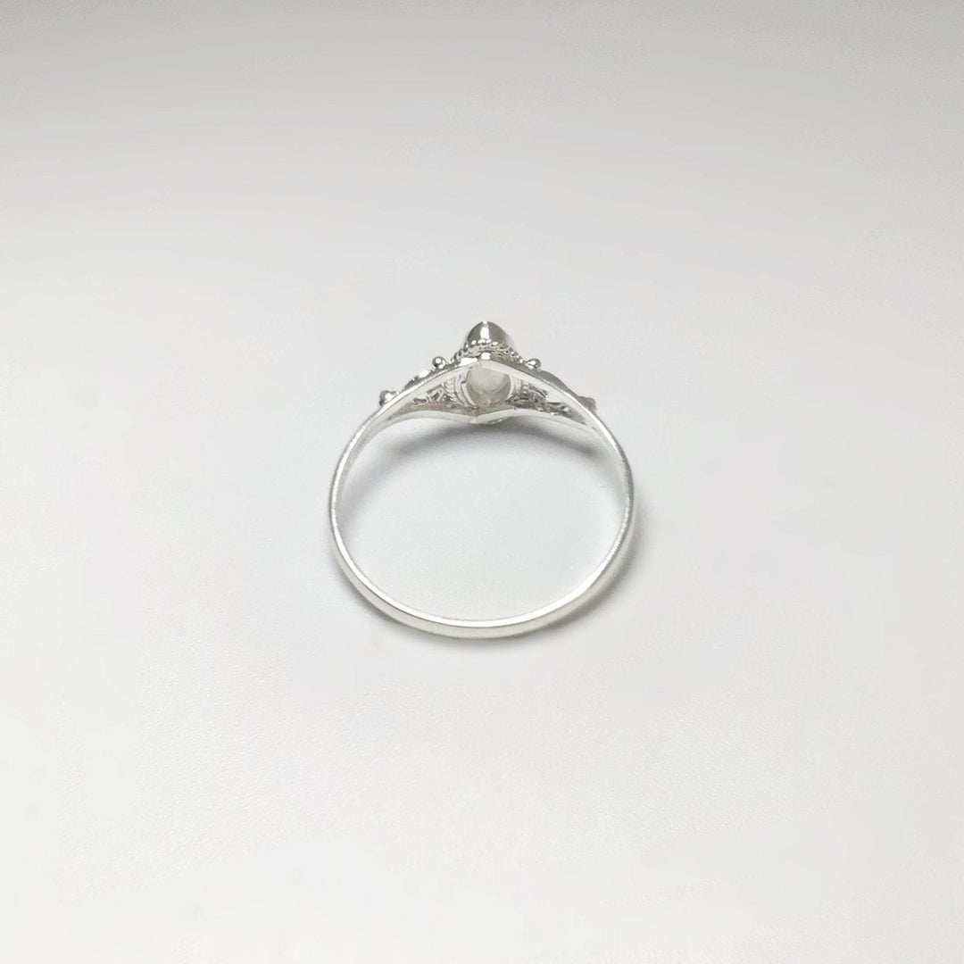 Rainbow Moonstone Ring-Rocks and Gems Canada