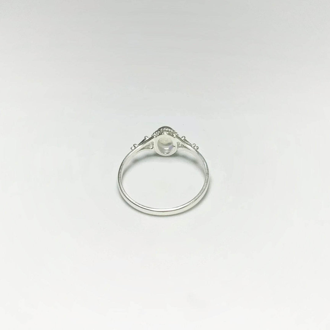 Rainbow Moonstone Ring-Rocks and Gems Canada