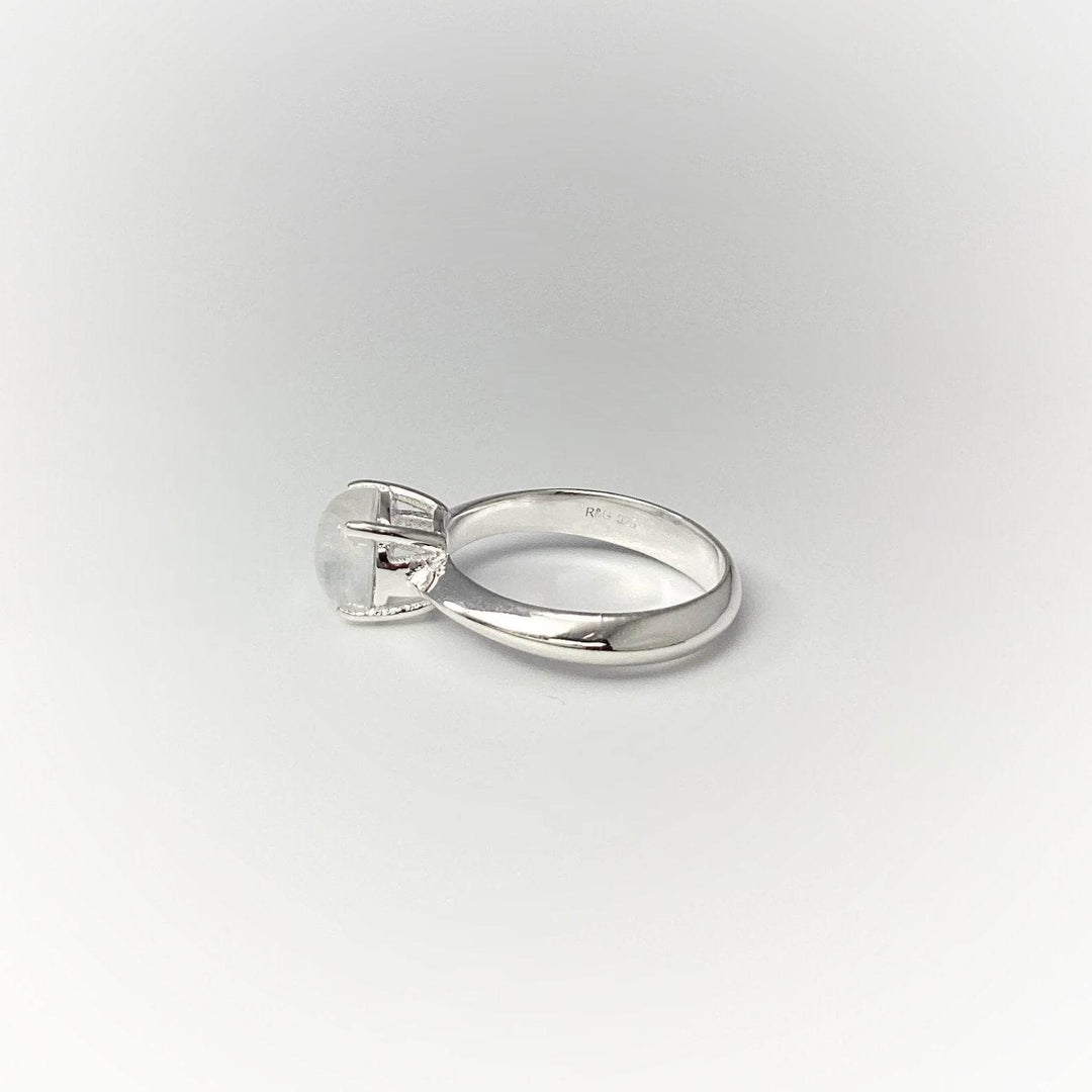 Rainbow Moonstone Ring-Rocks and Gems Canada