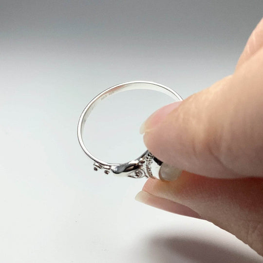Rainbow Moonstone Ring-Rocks and Gems Canada