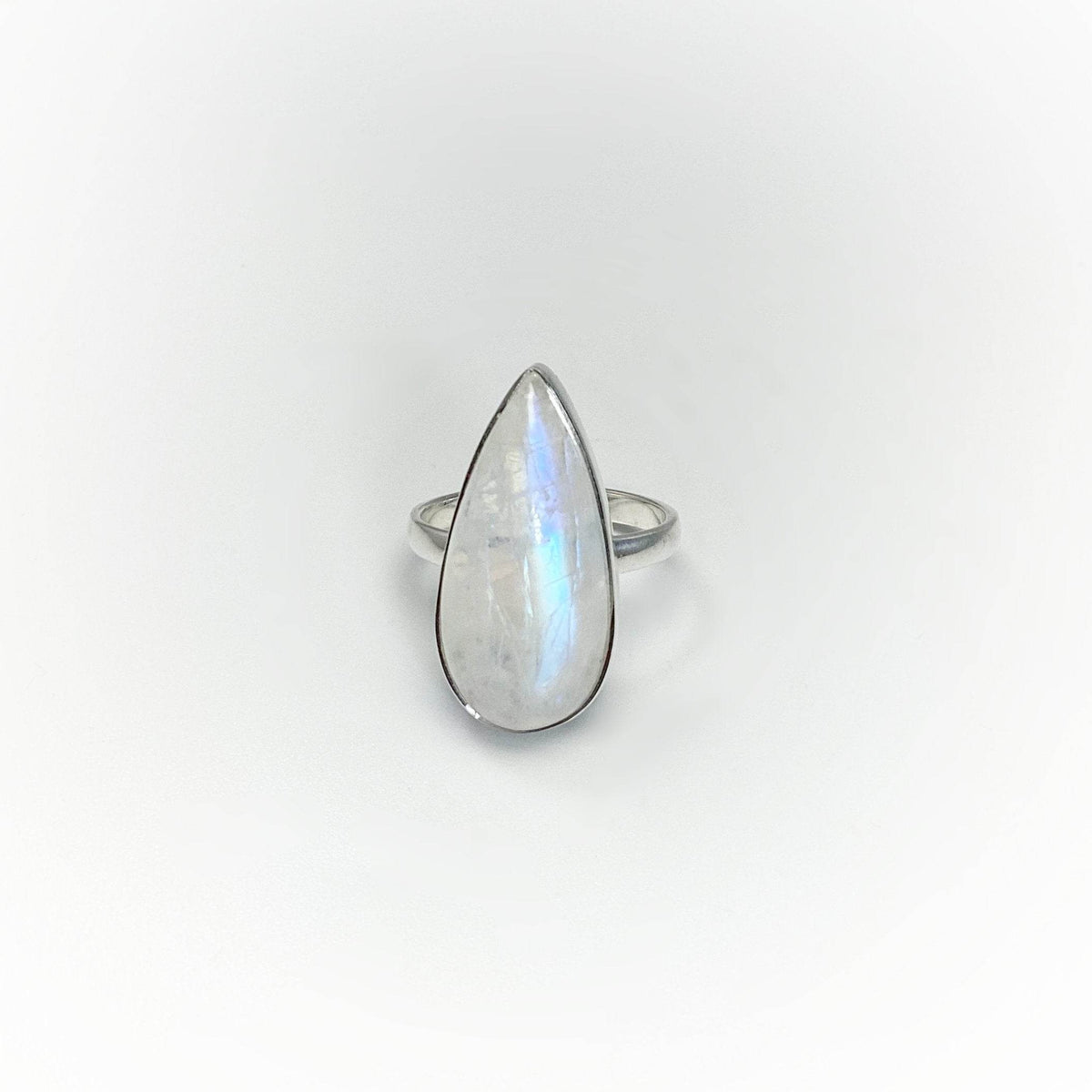 Rainbow Moonstone Ring-Rocks and Gems Canada
