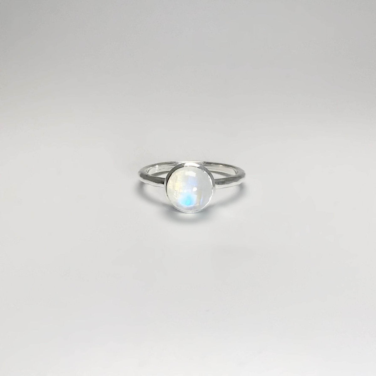 Rainbow Moonstone Ring-Rocks and Gems Canada