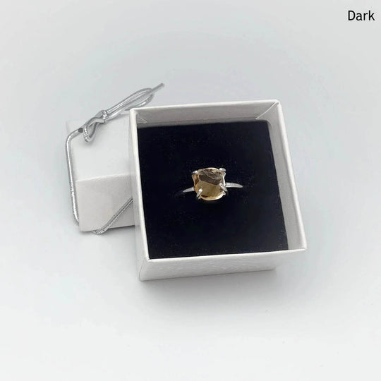 Raw Citrine Ring-Rocks and Gems Canada
