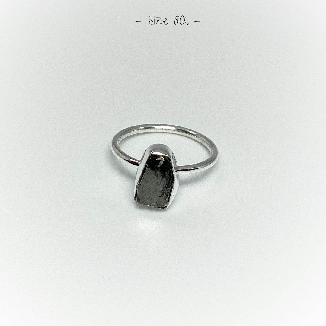 Raw Elite Shungite Ring-Rocks and Gems Canada