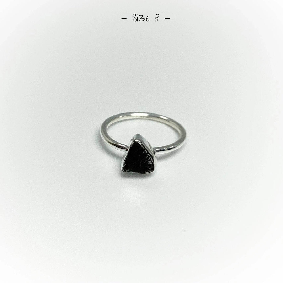 Raw Elite Shungite Ring-Rocks and Gems Canada