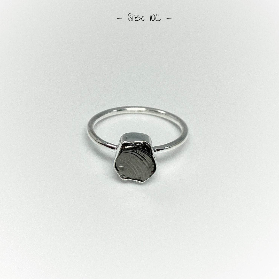 Raw Elite Shungite Ring-Rocks and Gems Canada