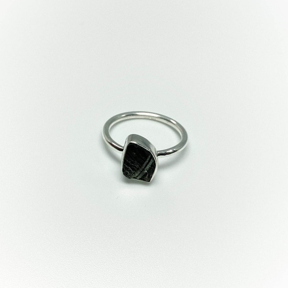 Raw Elite Shungite Ring-Rocks and Gems Canada