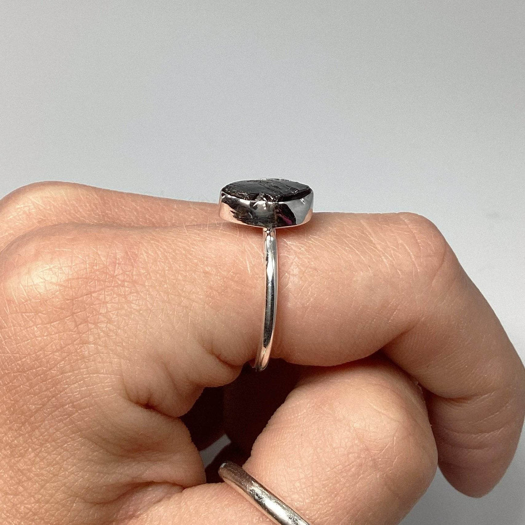 Raw Elite Shungite Ring-Rocks and Gems Canada