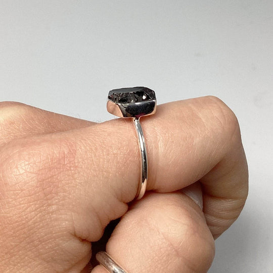 Raw Elite Shungite Ring-Rocks and Gems Canada