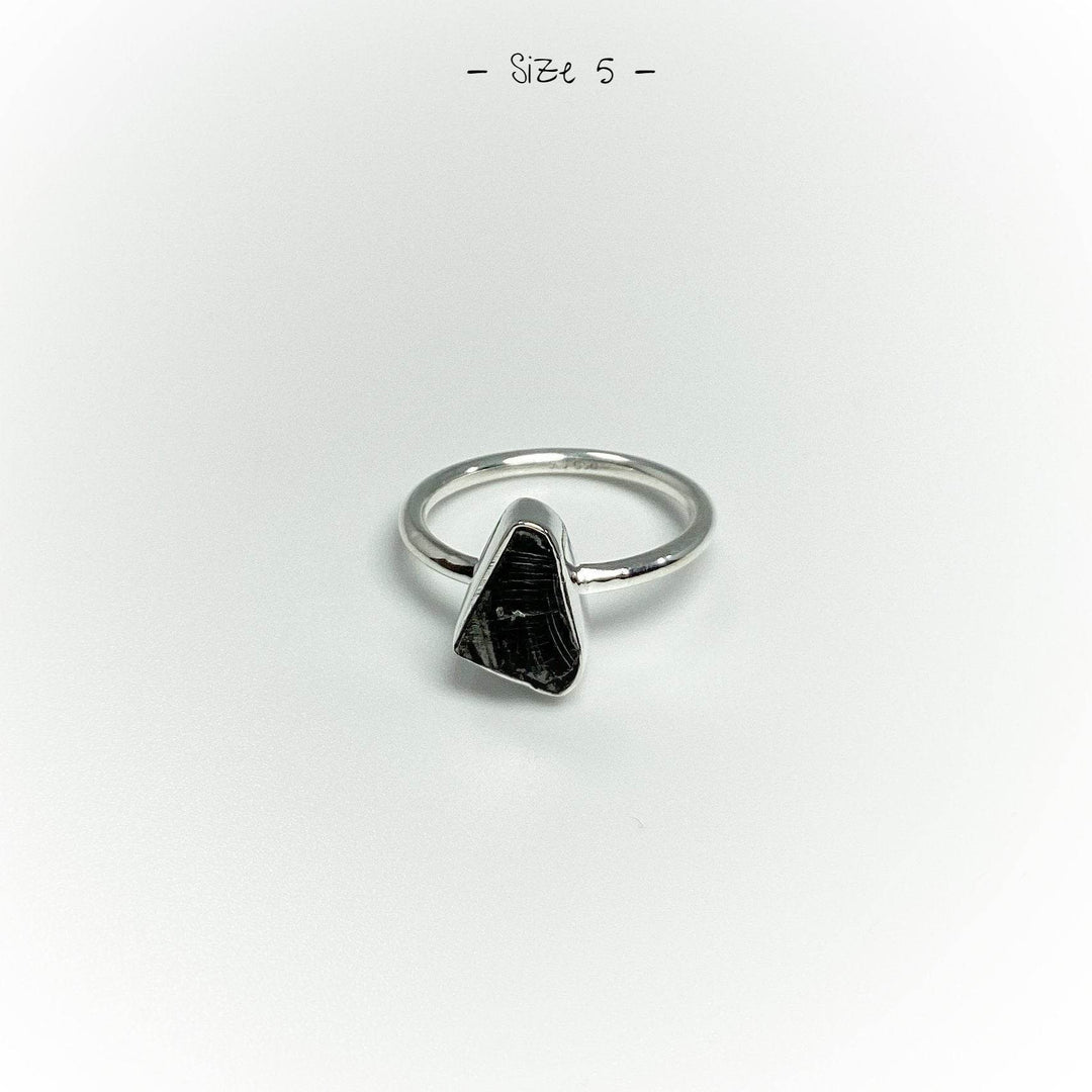 Raw Elite Shungite Ring-Rocks and Gems Canada