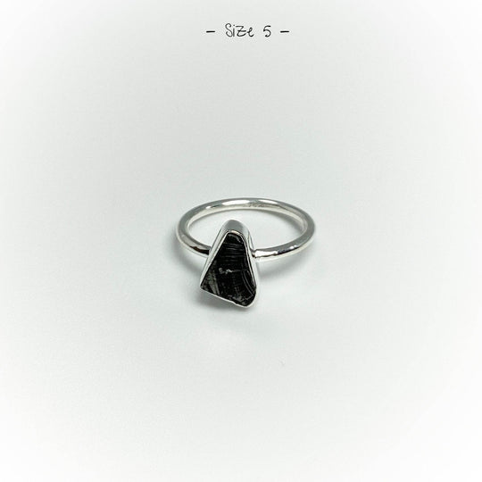 Raw Elite Shungite Ring-Rocks and Gems Canada