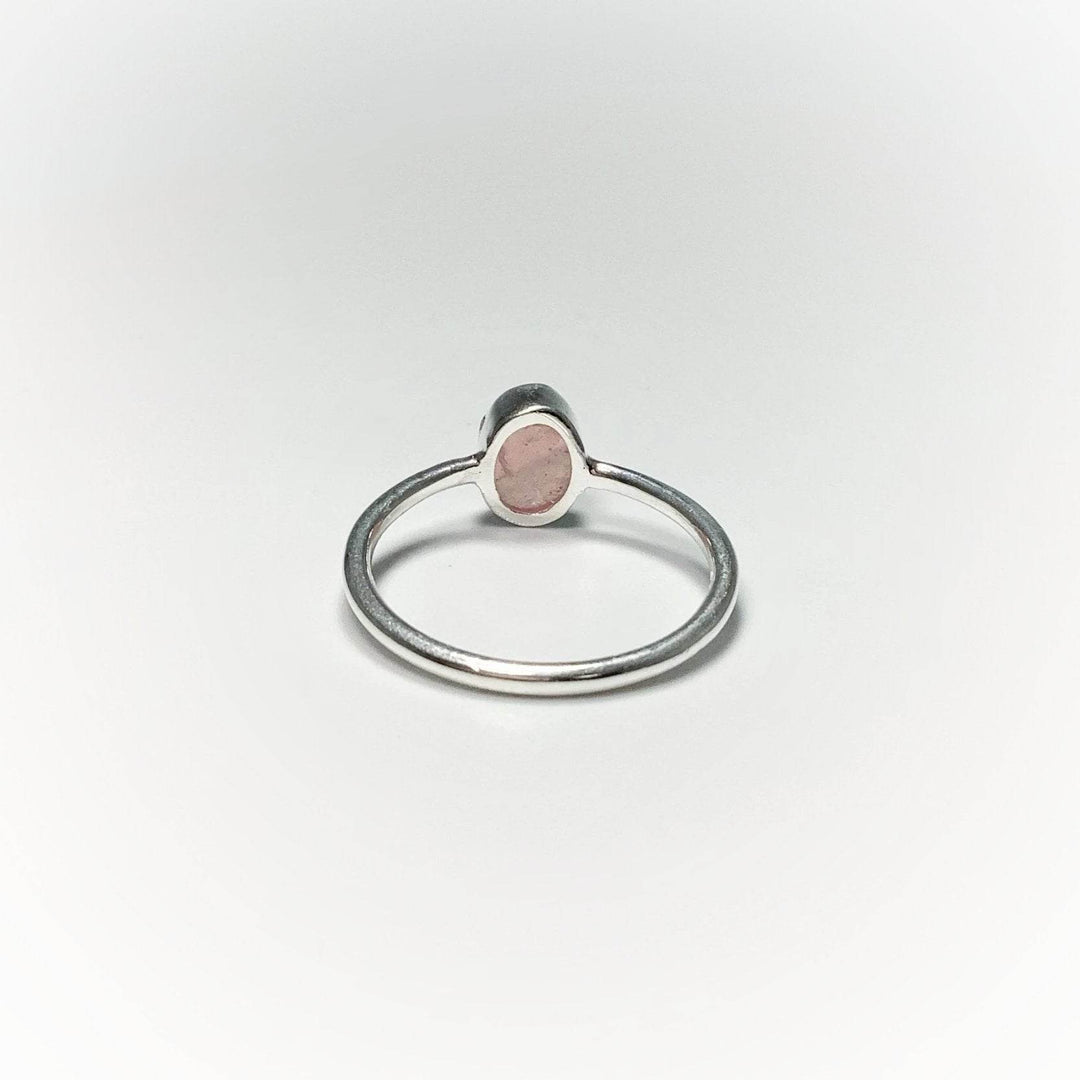 Raw Rose Quartz Ring-Rocks and Gems Canada