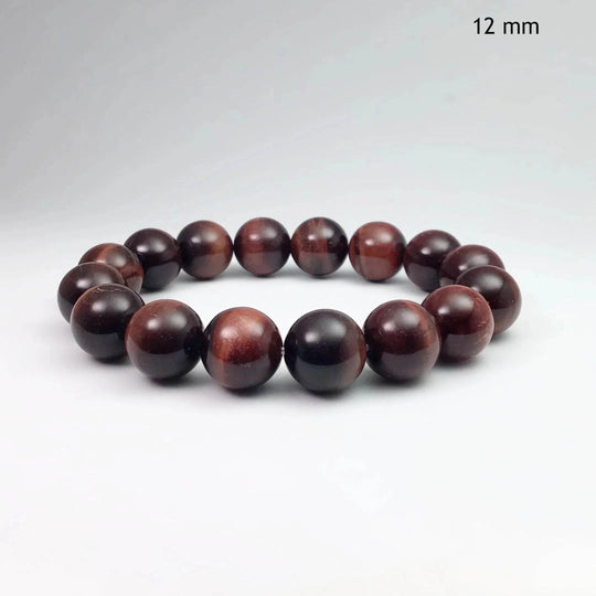 Red Tiger Eye Beaded Bracelet-Rocks and Gems Canada