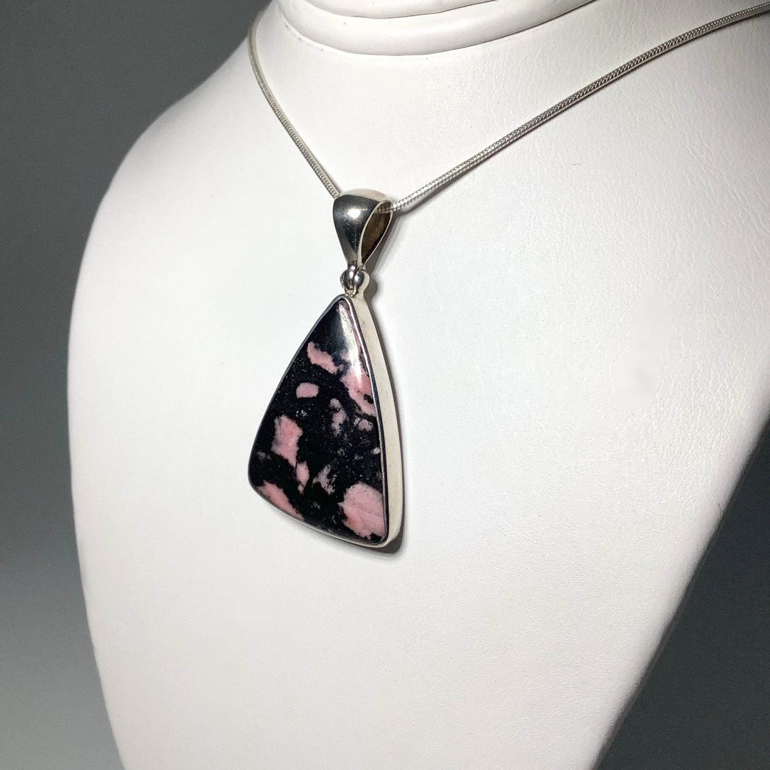 Rhodonite Pendant-Rocks and Gems Canada