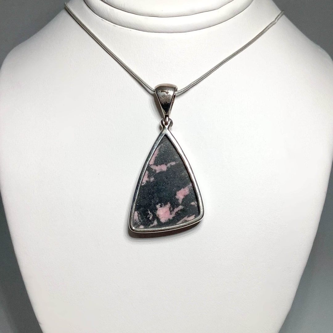 Rhodonite Pendant-Rocks and Gems Canada