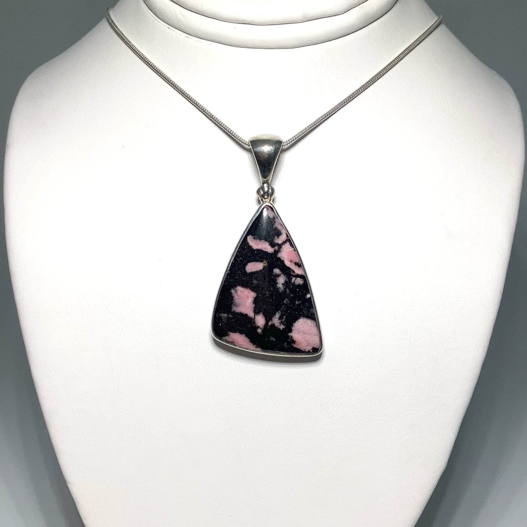 Rhodonite Pendant-Rocks and Gems Canada