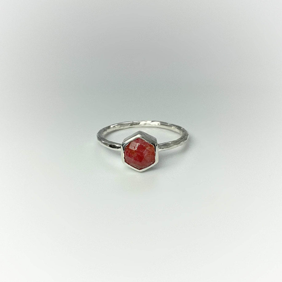 Rhodonite Ring-Rocks and Gems Canada
