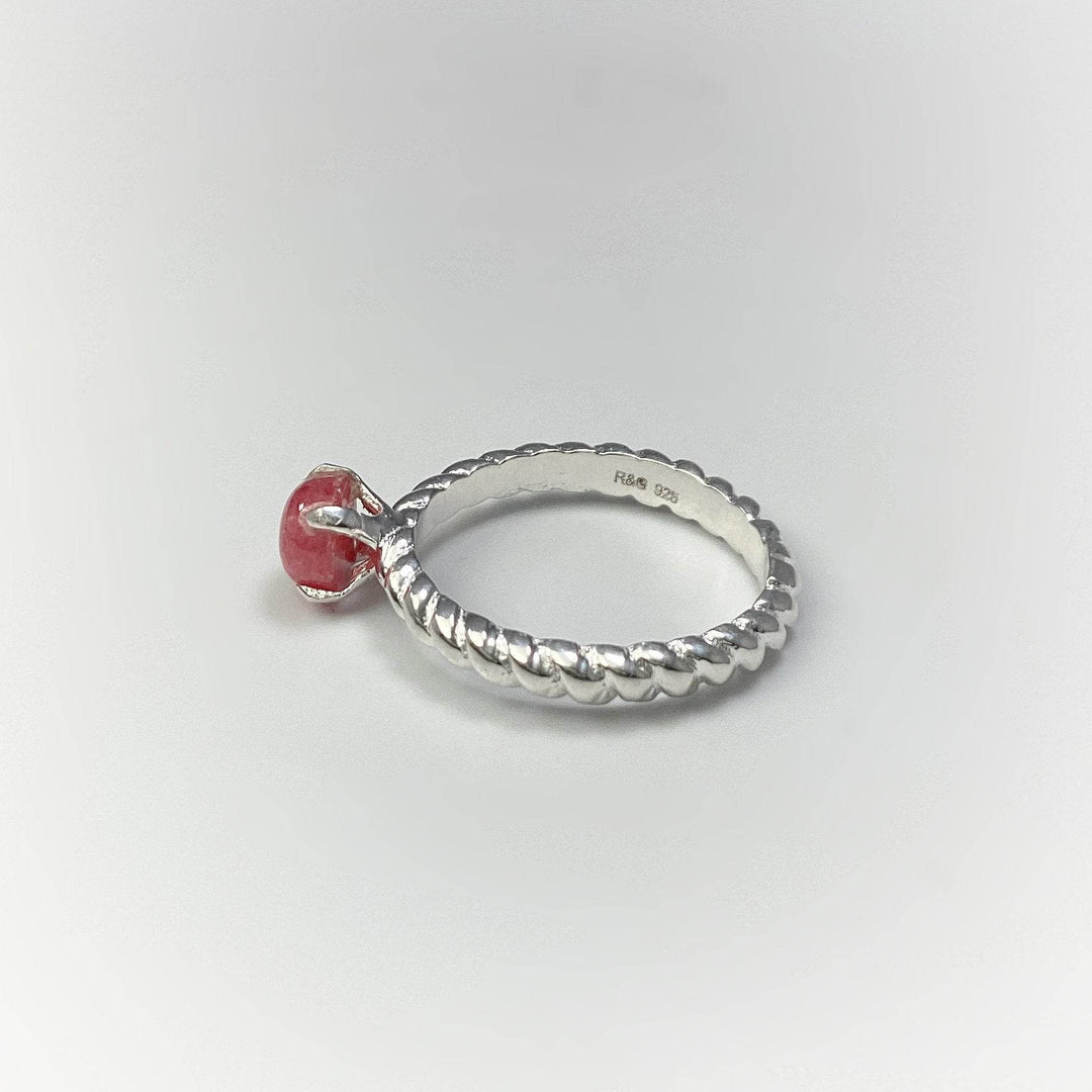 Rhodonite Ring-Rocks and Gems Canada