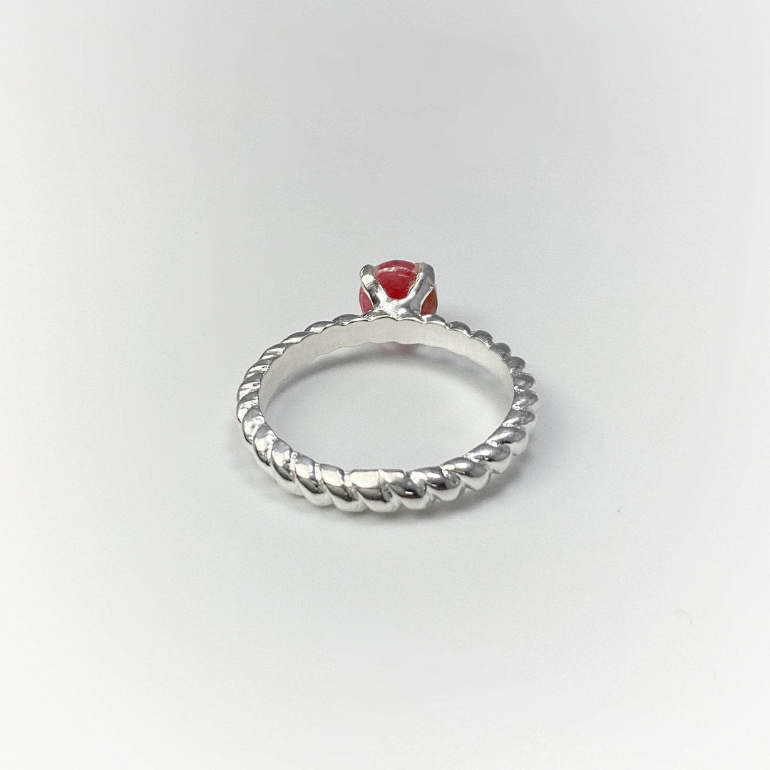 Rhodonite Ring-Rocks and Gems Canada