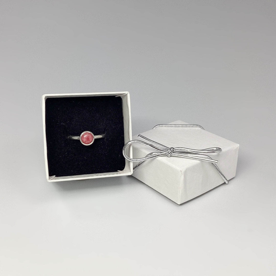 Rhodonite Ring-Rocks and Gems Canada