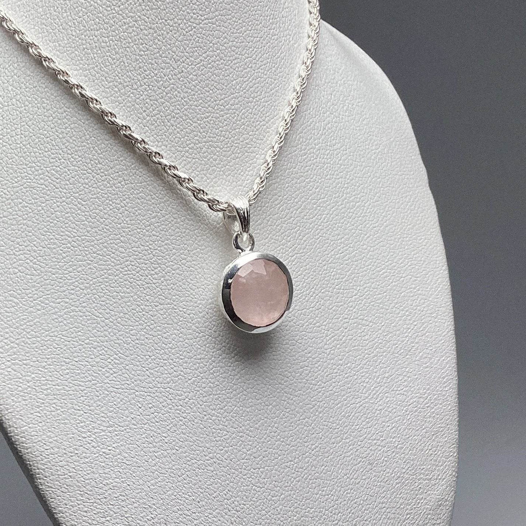 Rose Quartz Pendant-Rocks and Gems Canada