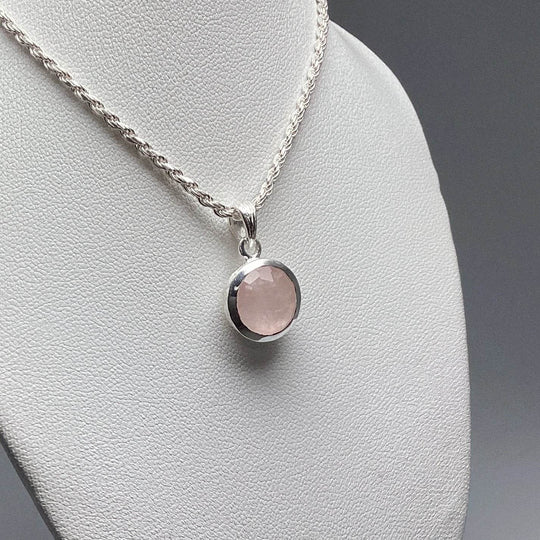 Rose Quartz Pendant-Rocks and Gems Canada