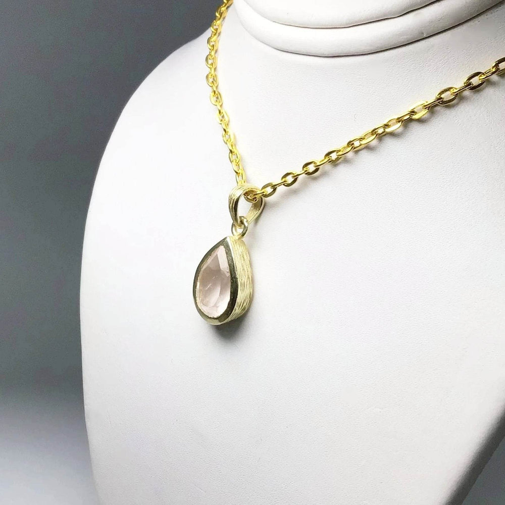 Rose Quartz Pendant-Rocks and Gems Canada